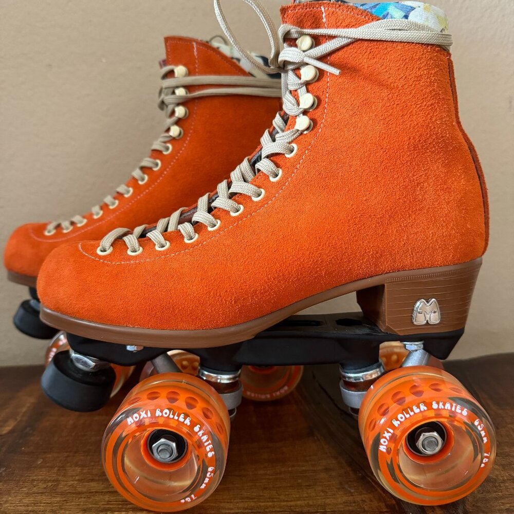 Moxi Lolly Roller Skates - Clementine Sz 7-7.5